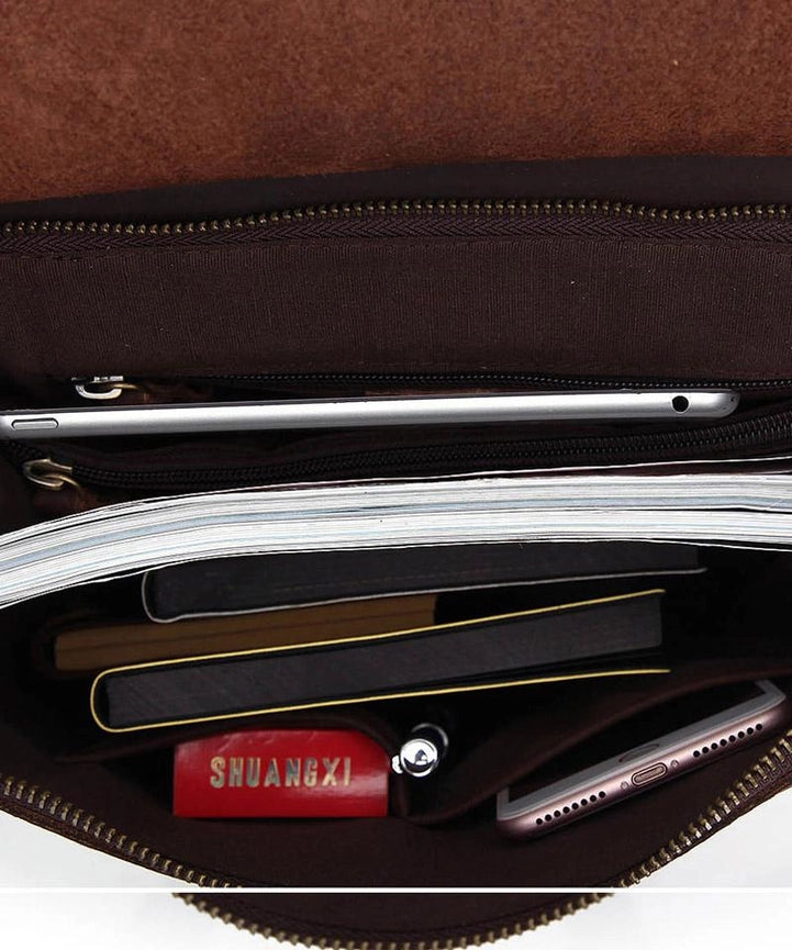 The Gyda Backpack | Vintage Leather Travel Backpack-Backpack-Steel Horse Leather-Leather-Brown-12.1"L x 11"H x 4"W (31cm x 28cm x 10cm)-Urbanheer