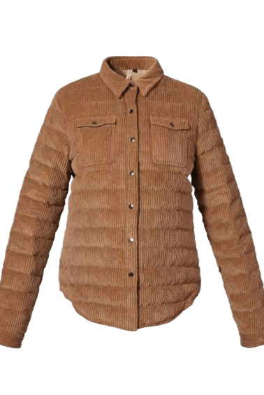 The Harrow Corduroy | Down Shirt | Camel