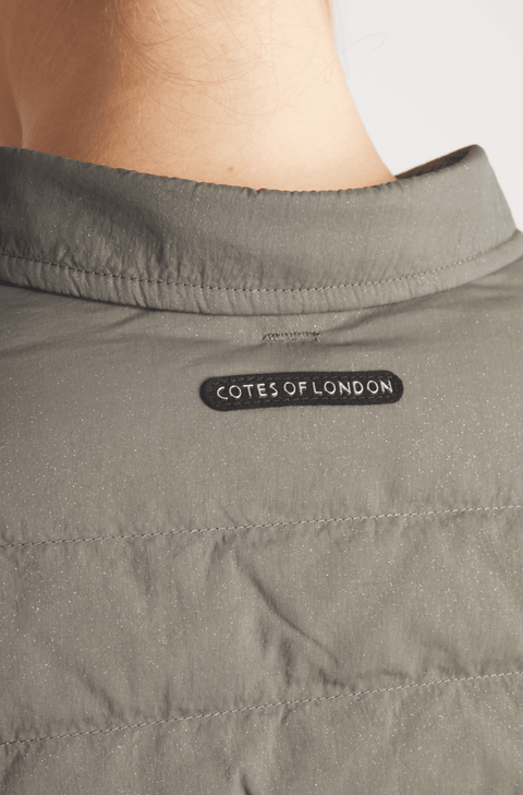The Harrow Matte | Down Shirt | Olive Subtle Sparkles