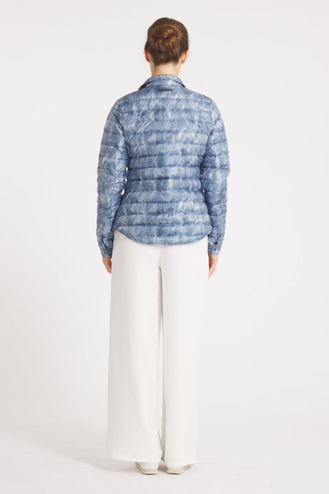 The Harrow Royale | Down Shirt | Blue Jean Print
