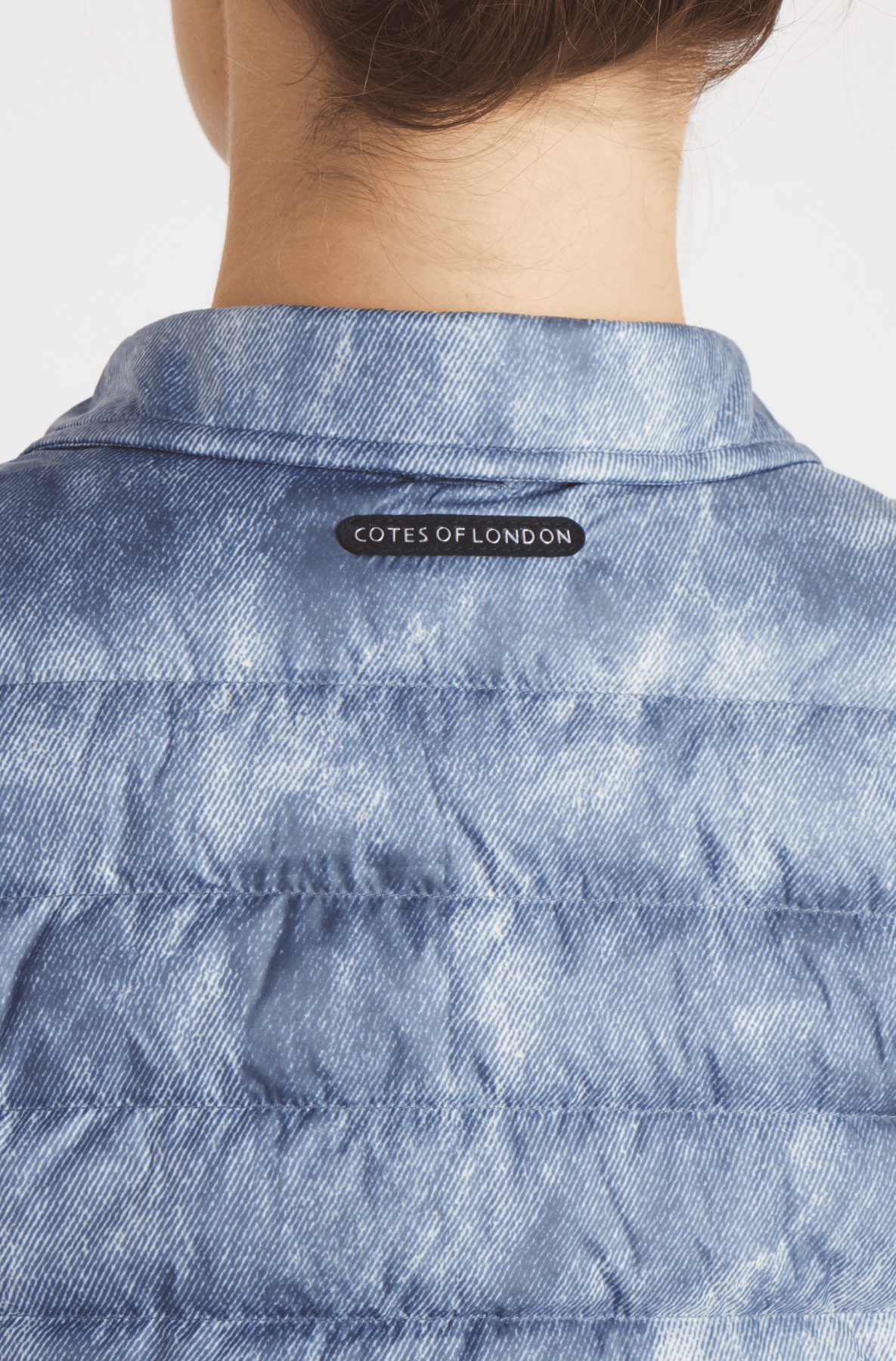 The Harrow Royale | Down Shirt | Blue Jean Print
