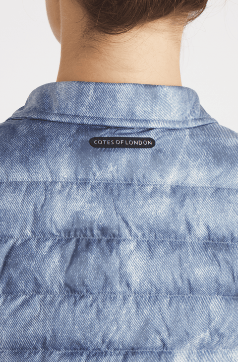 The Harrow Royale | Down Shirt | Blue Jean Print