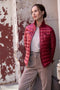 The Harrow Royale | Down Shirt | Bordeaux