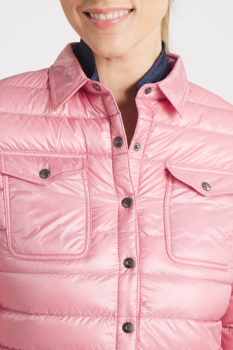 The Harrow Royale | Down Shirt | Dusty Rose