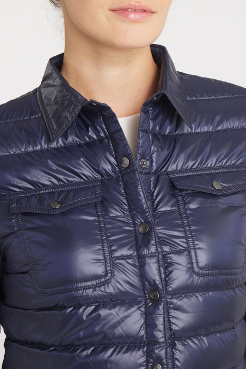 The Harrow Royale | Down Shirt | Ink Navy