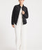 The Harrow Velour | Down Shirt | Midnight Black