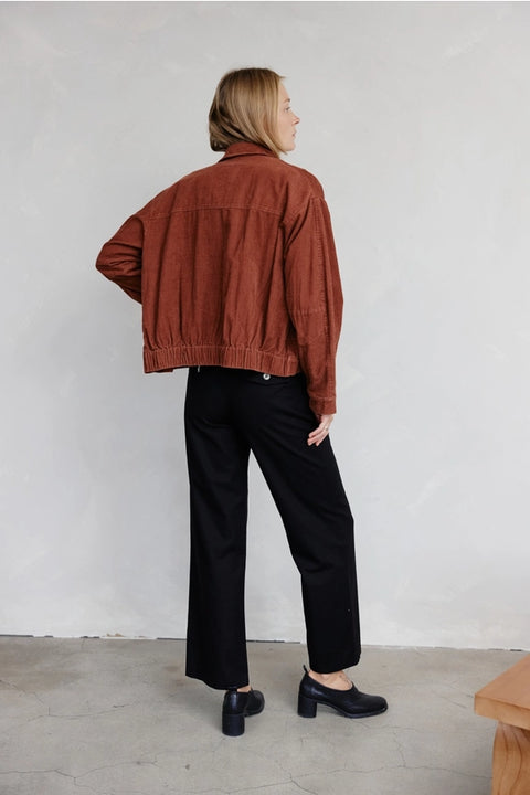 The Hayden Jacket | Cropped Corduroy Jacket BRICK-Jacket-MOD REF-S-BRICK-Urbanheer