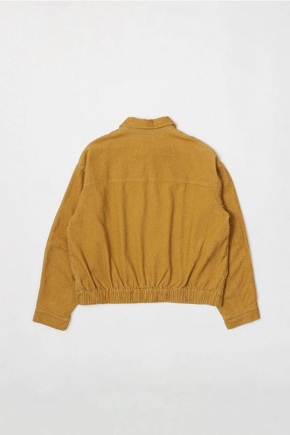 The Hayden Jacket | Cropped Corduroy Jacket-Jacket-MOD REF-S-MUSTARD-Urbanheer