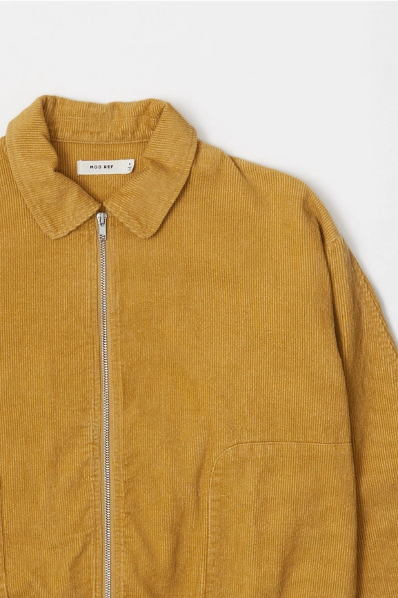 The Hayden Jacket | Cropped Corduroy Jacket-Jacket-MOD REF-S-MUSTARD-Urbanheer