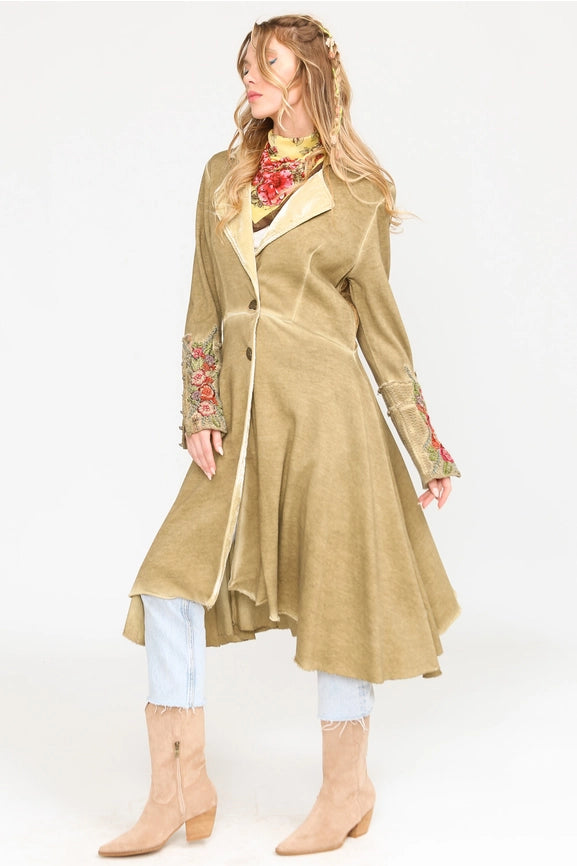 The Heart of Autumn Coat Antique Bronze-Coat-Aratta-XS-Antique Bronze-Urbanheer