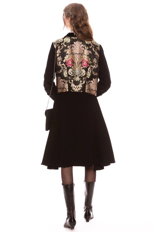 The Heart of Autumn Coat Black-Coat-Aratta-XS-Black-Urbanheer