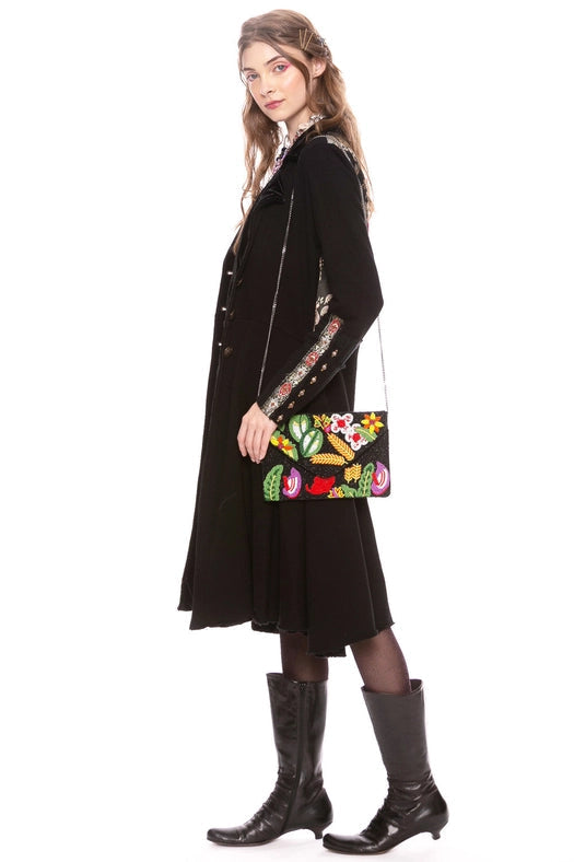 The Heart of Autumn Coat Black-Coat-Aratta-XS-Black-Urbanheer