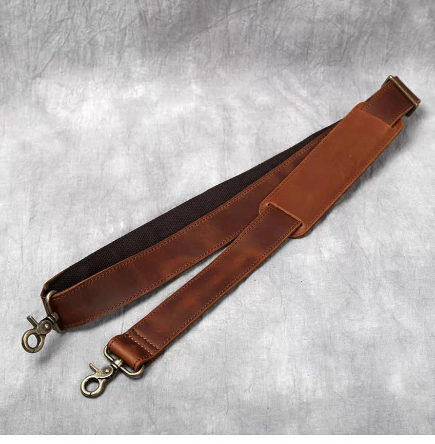 The Hemming Leather Laptop Bag | Vintage Leather Briefcase-Briefcases-Steel Horse Leather-Leather-Urbanheer