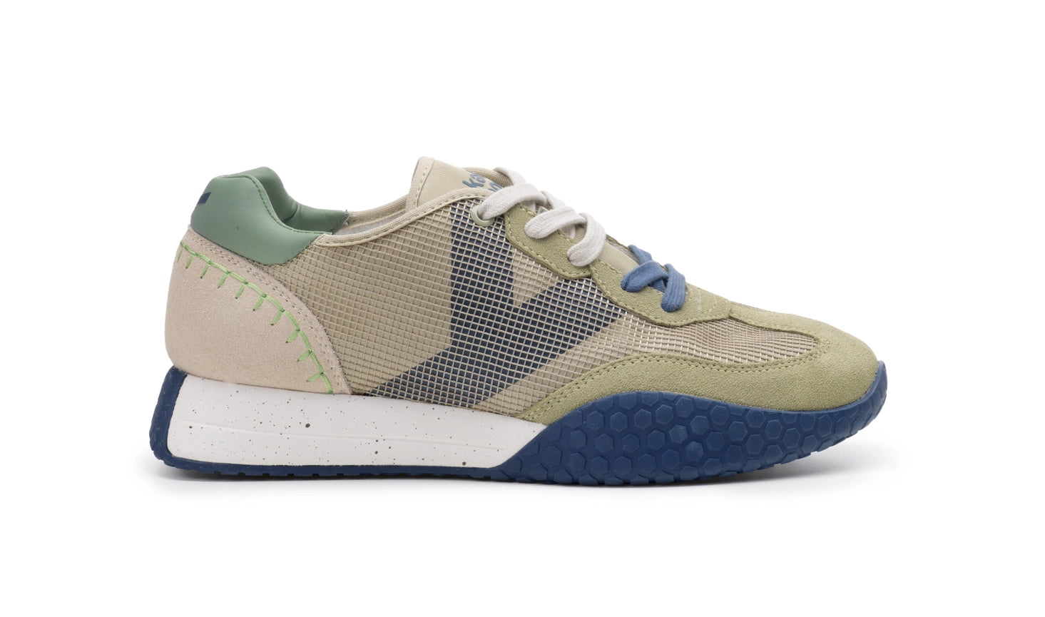 The Hippie - Vintage Sneaker KHAKY/AVIO/BEIGE-Sneakers-KEH-NOO-40-Urbanheer