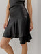 The Jolie Dress | Faux Wrap Mini Dress BLACK-Dress-All Row-S-BLACK-Urbanheer