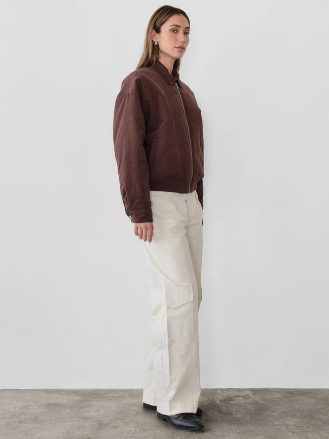 The Kade Jacket | Western Cut Bomber Jacket BROWN-Jacket-MOD REF-S-BROWN-Urbanheer