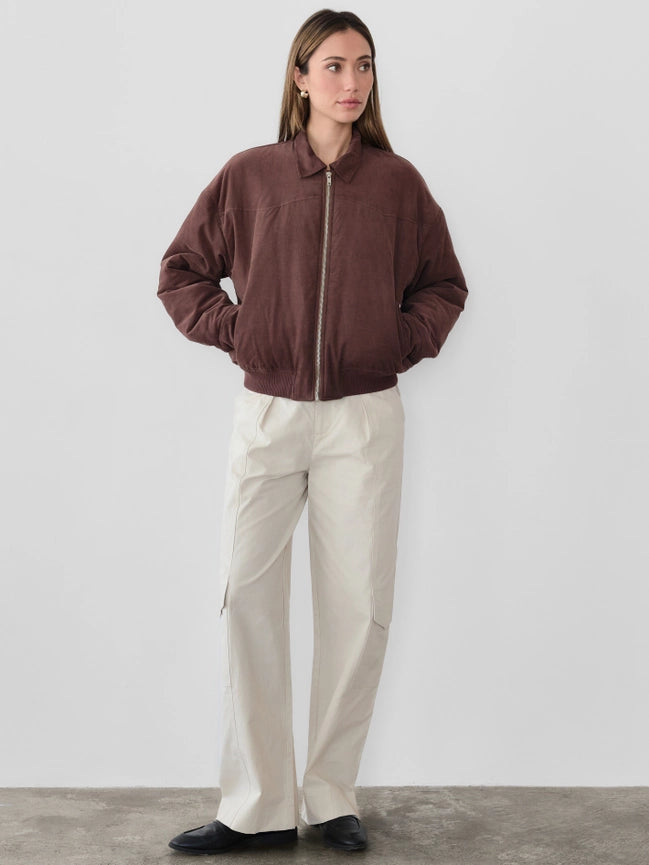 The Kade Jacket | Western Cut Bomber Jacket BROWN-Jacket-MOD REF-S-BROWN-Urbanheer