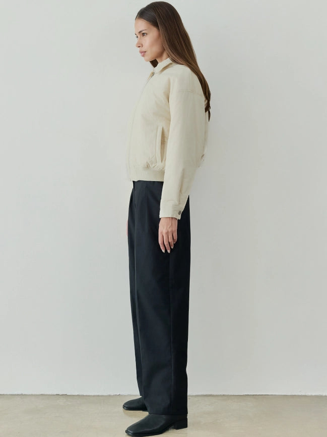 The Kade Jacket | Western Cut Bomber Jacket CREAM-Jacket-MOD REF-S-CREAM-Urbanheer