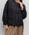 The Kara Jacket | Quilted Zip Jacket BLACK-Jacket-MOD REF-S-BLACK-Urbanheer
