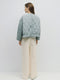 The Kara Jacket | Quilted Zip Jacket Blue-Jacket-MOD REF-S-Blue-Urbanheer