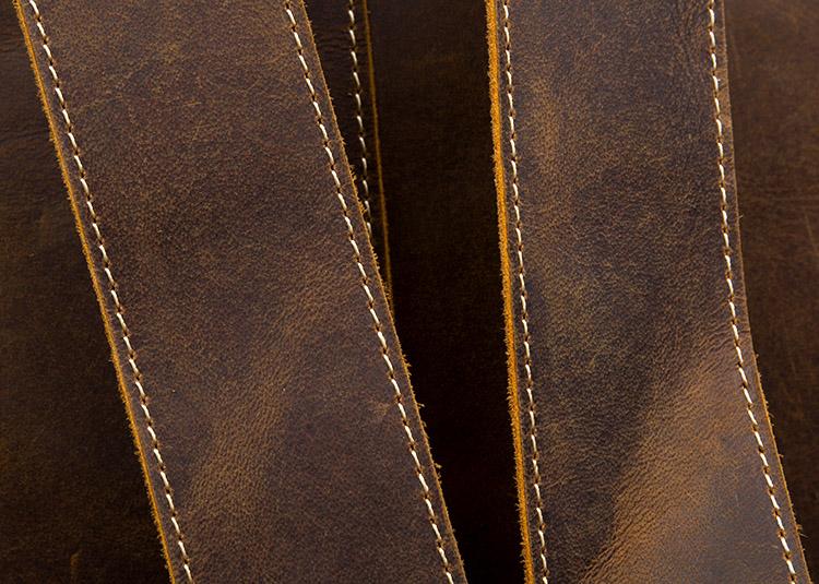 The Langley Backpack | Genuine Vintage Leather Backpack-Backpack-Steel Horse Leather-Leather-Brown-Urbanheer