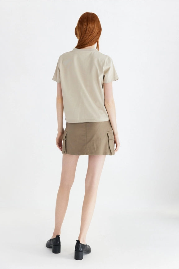The Lanie Top | Everyday Cotton T-Shirt BONE-T-Shirt-MOD REF-S-BONE-Urbanheer