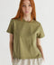 The Lanie Top | Everyday Cotton T-Shirt SAGE-T-Shirt-MOD REF-S-SAGE-Urbanheer