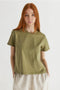 The Lanie Top | Everyday Cotton T-Shirt SAGE-T-Shirt-MOD REF-S-SAGE-Urbanheer