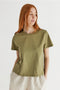 The Lanie Top | Everyday Cotton T-Shirt SAGE-T-Shirt-MOD REF-S-SAGE-Urbanheer