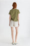 The Lanie Top | Everyday Cotton T-Shirt SAGE-T-Shirt-MOD REF-S-SAGE-Urbanheer