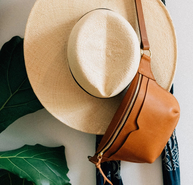 The Leather Sling Bag-Sling Bag-WP Standard-Tan-Urbanheer