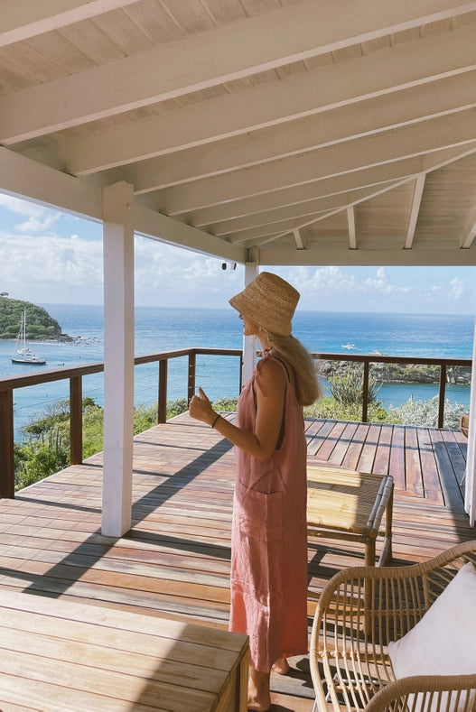 The Linen Overall // Gigi-Overall-Beachwood-One size fits most.-Urbanheer