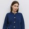 The Lucy Cardigan | Boxy Fit Button-Down Cardigan NAVY-Cardigan-MOD REF-S-NAVY-Urbanheer