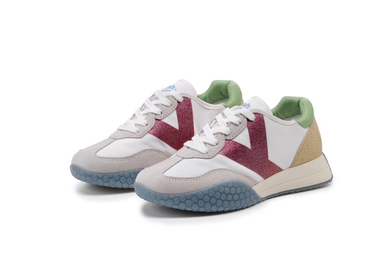 The Luminor - Lifestyle Sneakers White/Magenta/Sky-Sneakers-KEH-NOO-36-White/Magenta/Sky-Urbanheer