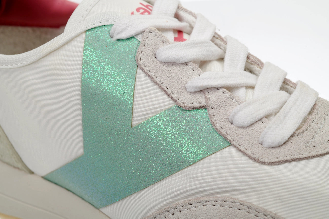 The Luminor - Lifestyle Sneakers White/Sage/Pink-Sneakers-KEH-NOO-36-White/Sage/Pink-Urbanheer