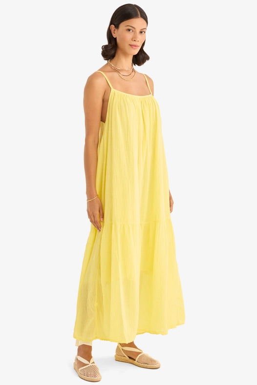 The Lyla Dress in Lemon-Dress-Marché-OS-Urbanheer