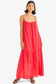 The Lyla Dress in Red-Dress-Marché-OS-Urbanheer