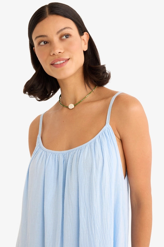 The Lyla Dress in Sky-Dress-Marché-OS-Urbanheer