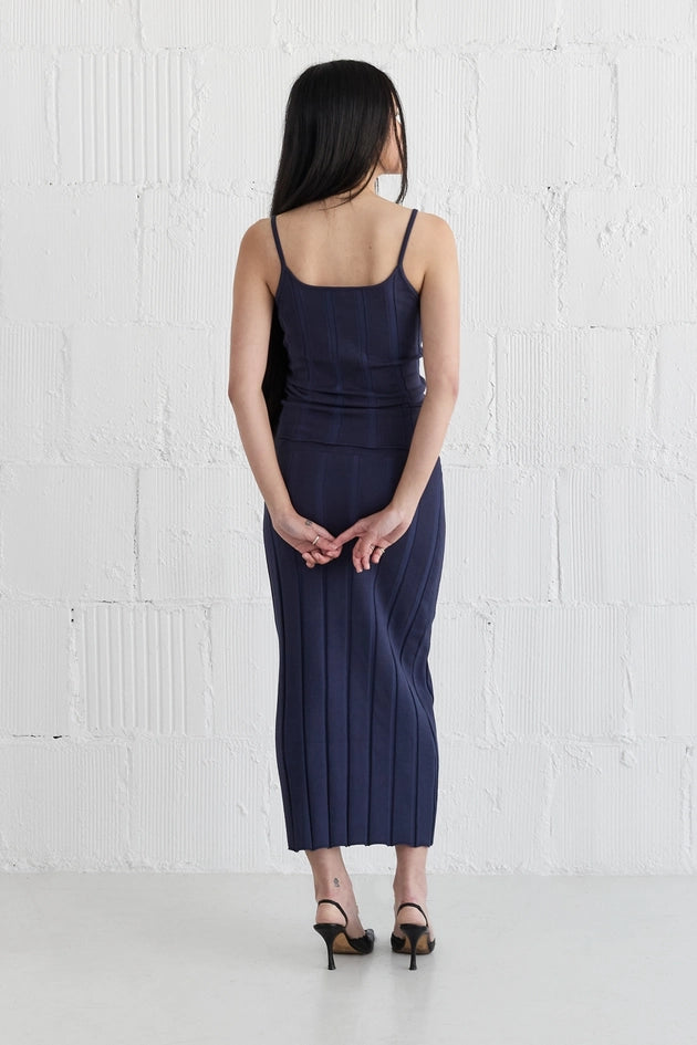 The Margot Tank Top | Wide Rib Scoop Neck Tank Top DUSTY NAVY-Tank Top-All Row-S-DUSTY NAVY-Urbanheer