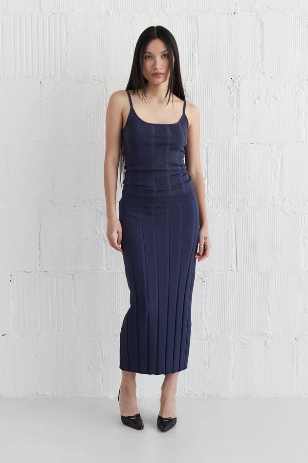 The Margot Tank Top | Wide Rib Scoop Neck Tank Top DUSTY NAVY-Tank Top-All Row-S-DUSTY NAVY-Urbanheer