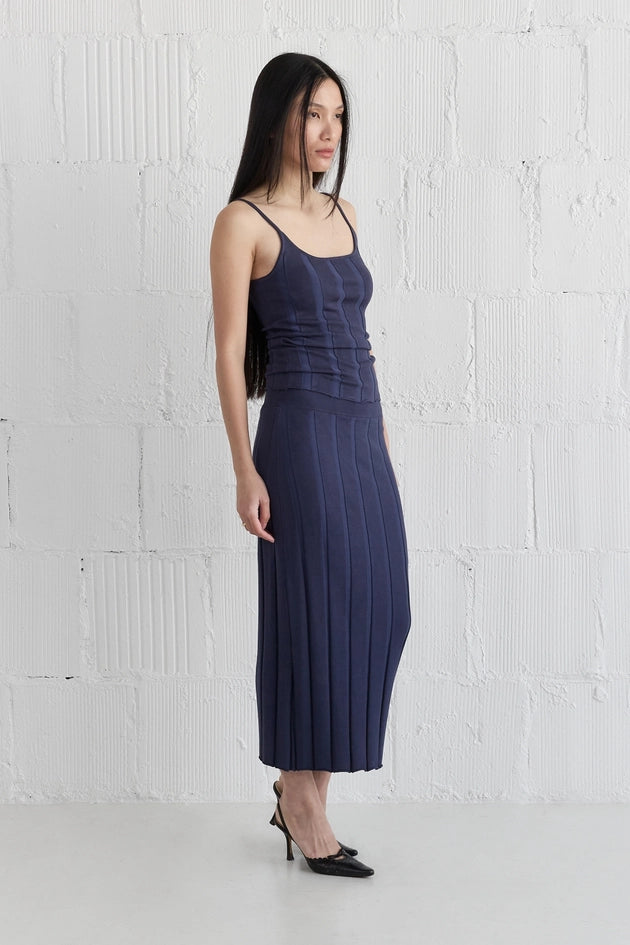 The Margot Tank Top | Wide Rib Scoop Neck Tank Top DUSTY NAVY-Tank Top-All Row-S-DUSTY NAVY-Urbanheer