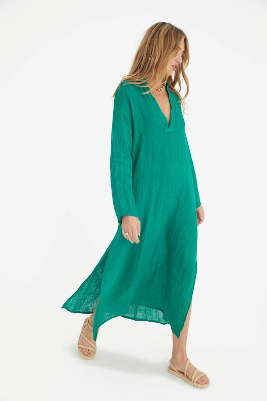 The Maxine Dress In Emerald-Dress-Marché-OS-Urbanheer