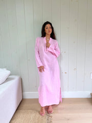 The Maxine Dress In Pink-Dress-Marché-OS-Urbanheer