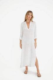 The Maxine Dress In White-Dress-Marché-OS-Urbanheer