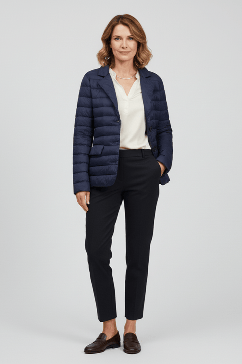 The Mayfair | Down Blazer | Ink Navy | Size UP