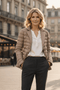 The Mayfair | Down Blazer | Taupe | New Deluxe