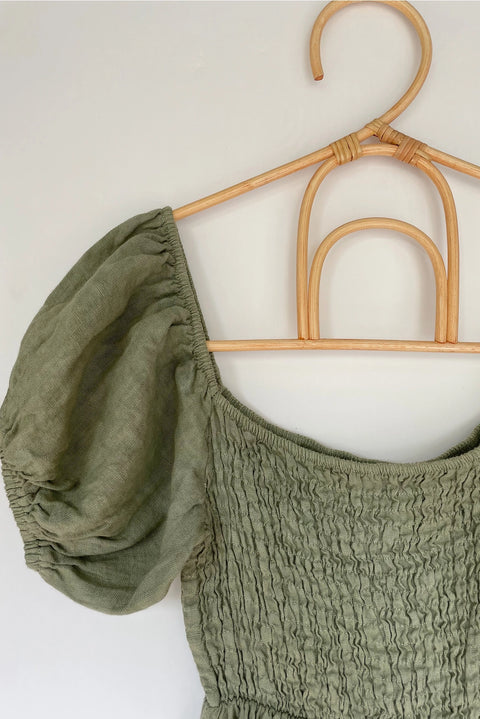 The Menorca Dress // Sage