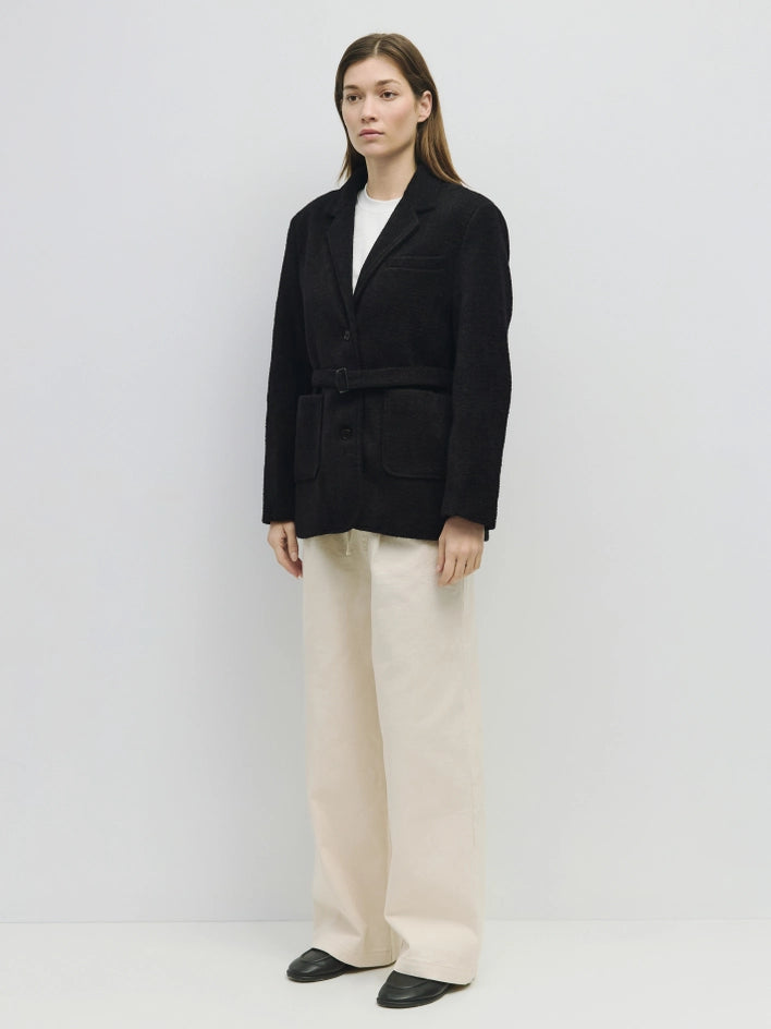 The Mercer Blazer | Belted Winter Blazer BLACK-Blazer-All Row-S-BLACK-Urbanheer