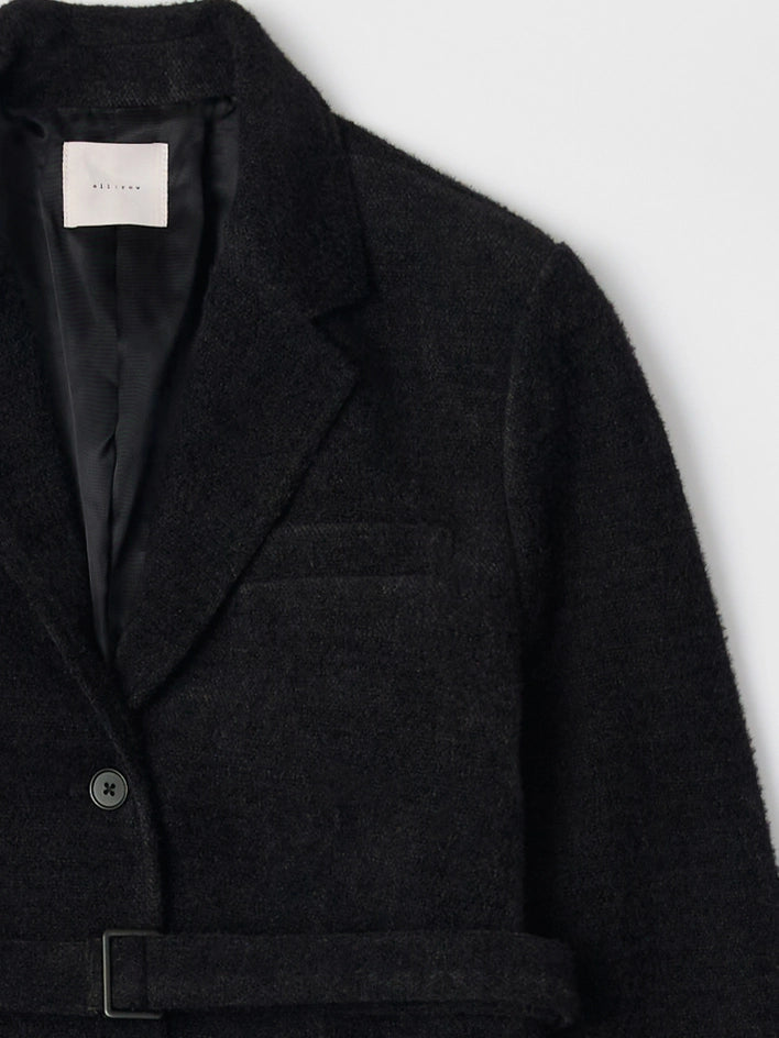 The Mercer Blazer | Belted Winter Blazer BLACK-Blazer-All Row-S-BLACK-Urbanheer