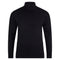 The Modern Submariner - Roll Neck Merino Wool Jumper Black-Jumper-Paul James Knitwear-XS-Black-Urbanheer